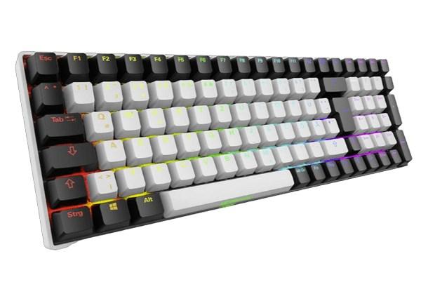 Gaming tastatur Sharkoon SGK50 S2 – RF trådløs/USB, mekanisk, TKL, QWERTZ (tysk) billede