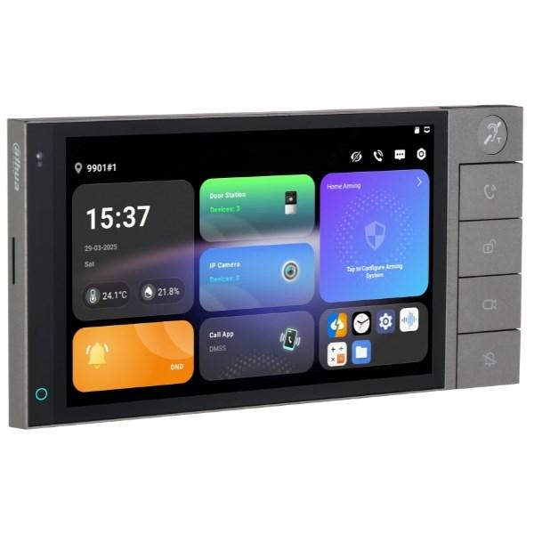 Video-dørtelefon indendørspanel DAHUA Indoor Panel SCP3022B-IBZ IP/Wi‑Fi billede