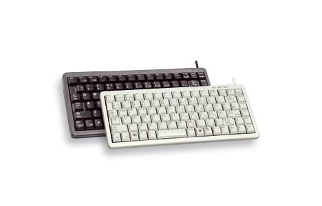 Tastatur til kontor - Cherry Compact USB + PS/2, QWERTY, sort billede