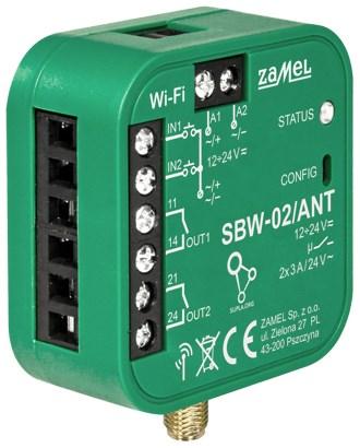 Smart Wi‑Fi port- og dørautomatisk styring Zamel SBW‑02 billede