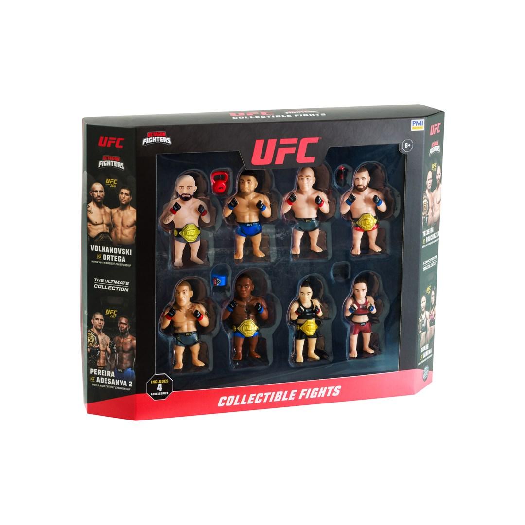 Legetøjsfigurer UFC Octagon Fighters S1 - Collectible Fights 8-pack deluxe billede