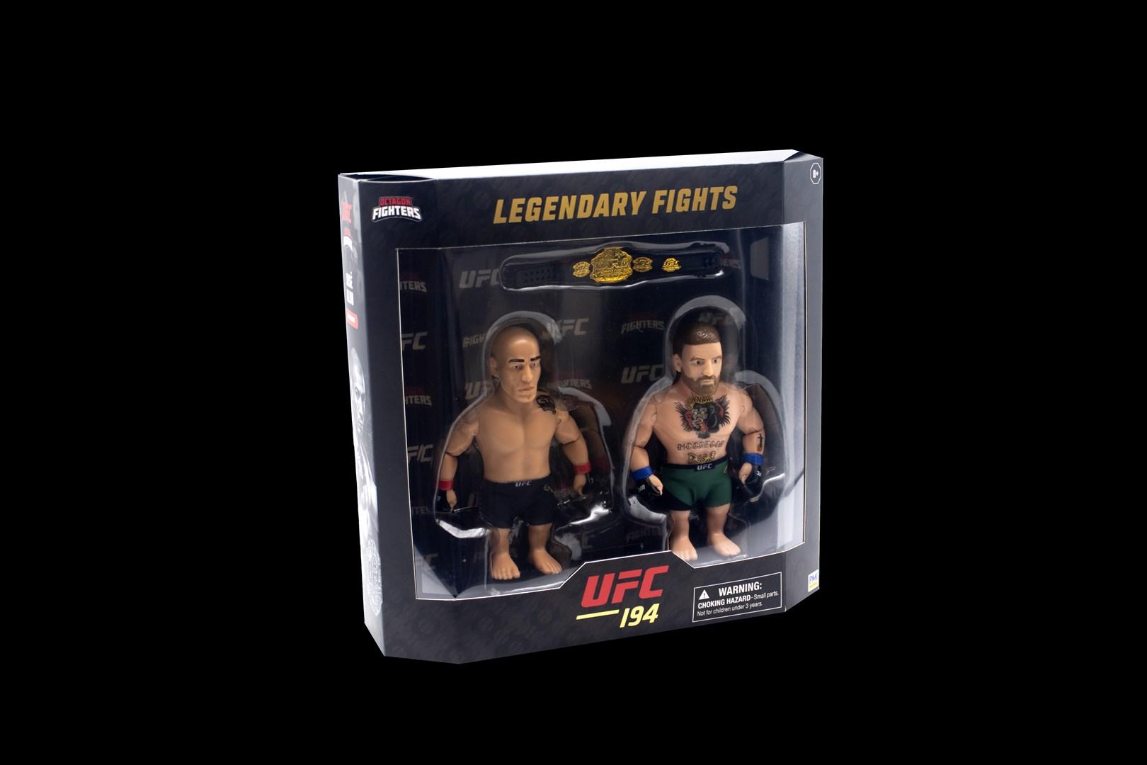 Legetøjsfigurer P.M.I. Kids World - UFC Octagon Fighters S1 Legendary Fights: Aldo vs. McGregor billede