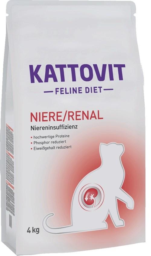 Kattemad tørfoder KATTOVIT Renal 4 kg billede