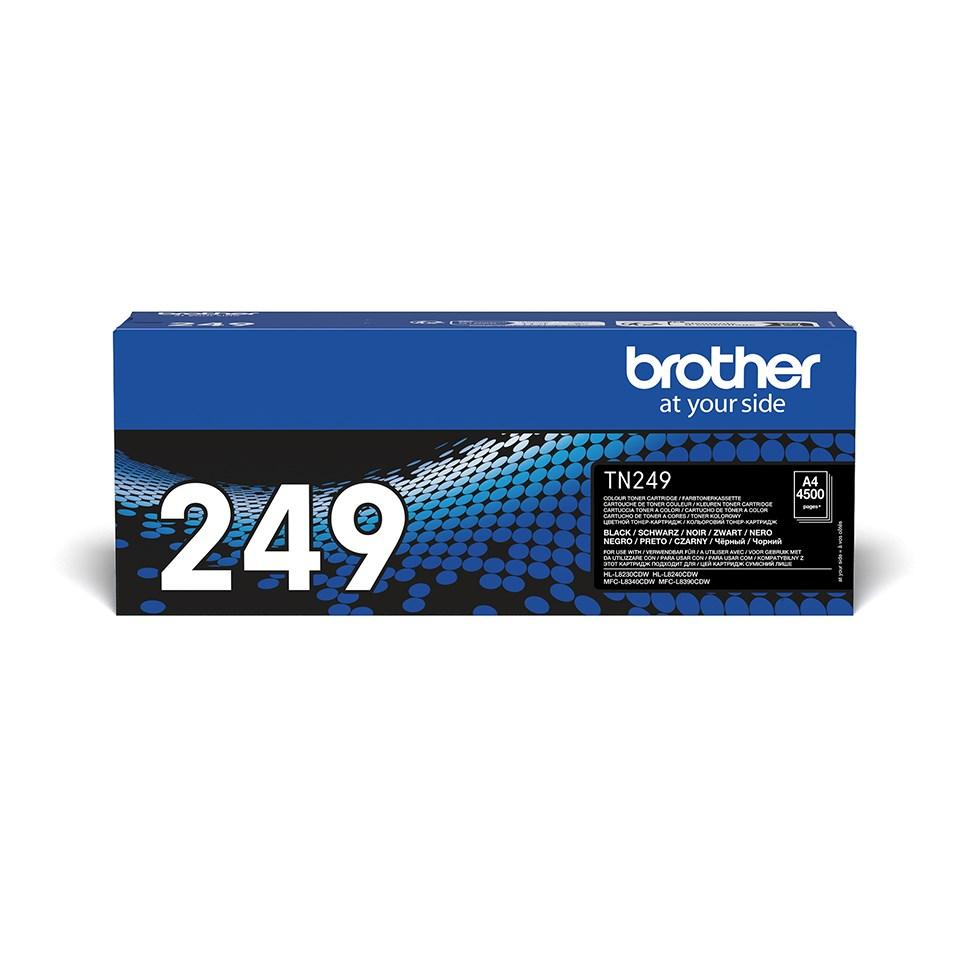 Toner til laserprinter Brother TN-249BK - sort, original