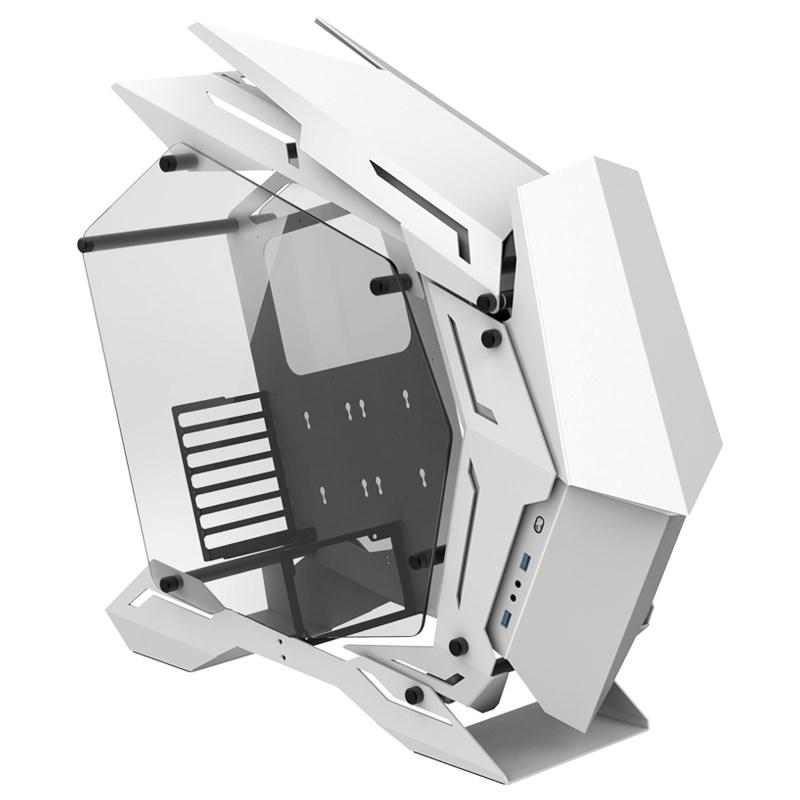 PC kabinet Jonsbo MOD3 – hvid ATX gamer kabinet billede