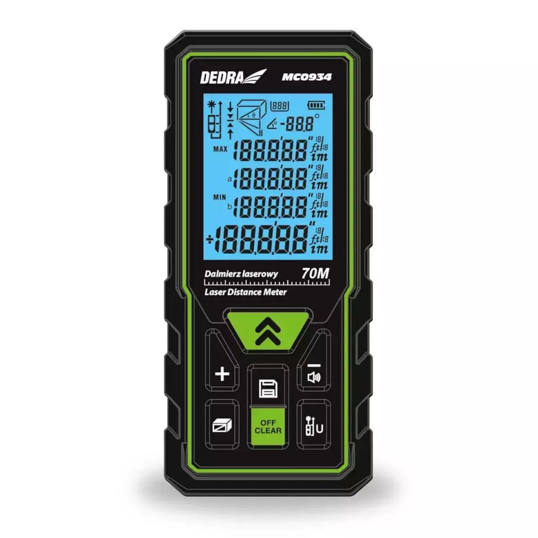 Laser afstandsmåler DEDRA MC0934 – 70 m billede
