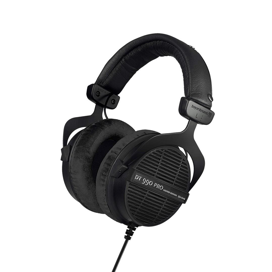 Høretelefoner med kabel Beyerdynamic DT 990 Pro – sort, hovedbøjle, 250 Ω billede