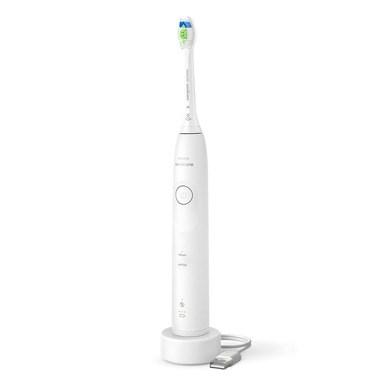 Elektrisk tandbørste Philips Sonicare Series 5500 HX7110/01 - genopladelig, hvid billede