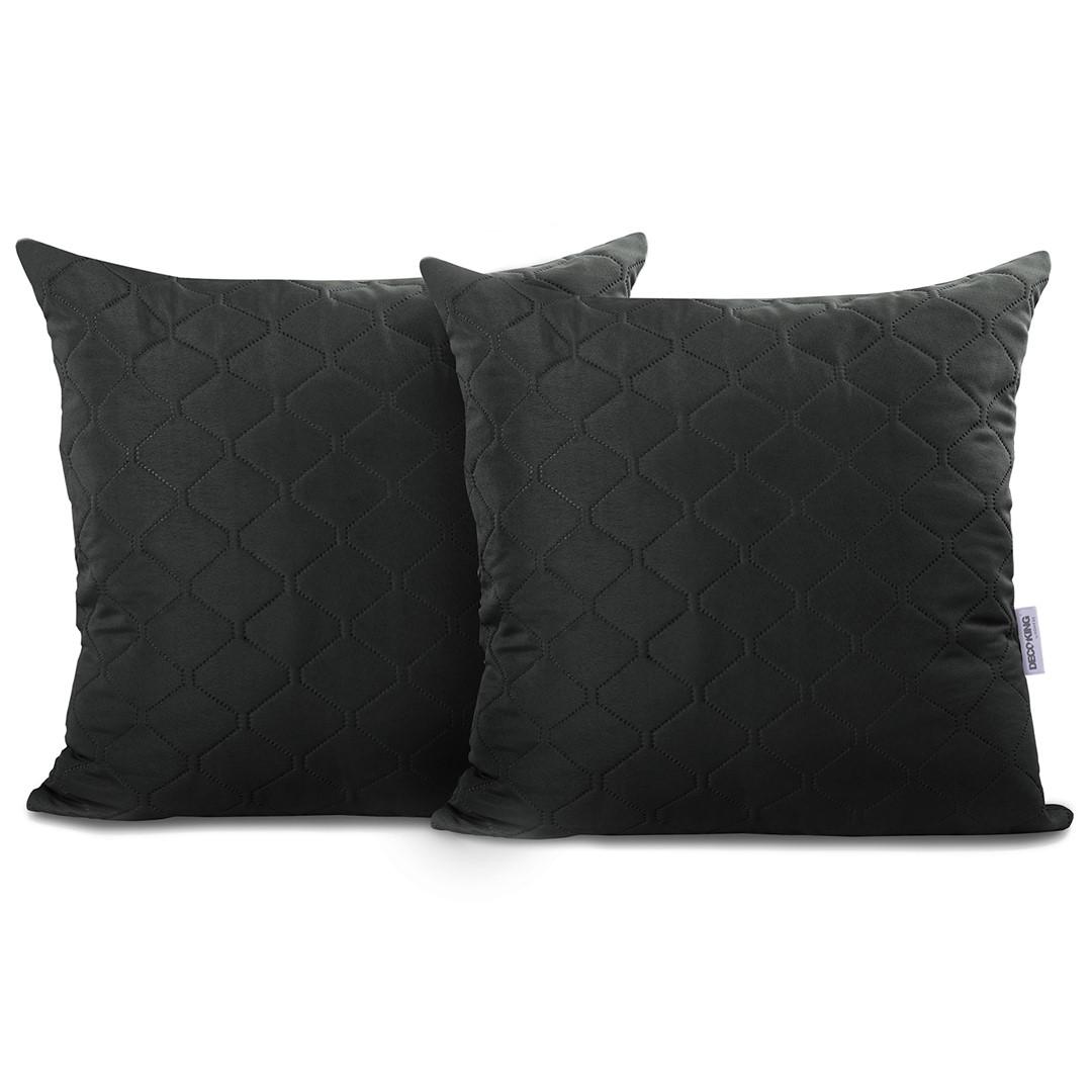 Pudebetræk 40×40 cm - DecoKing AXEL, sort billede