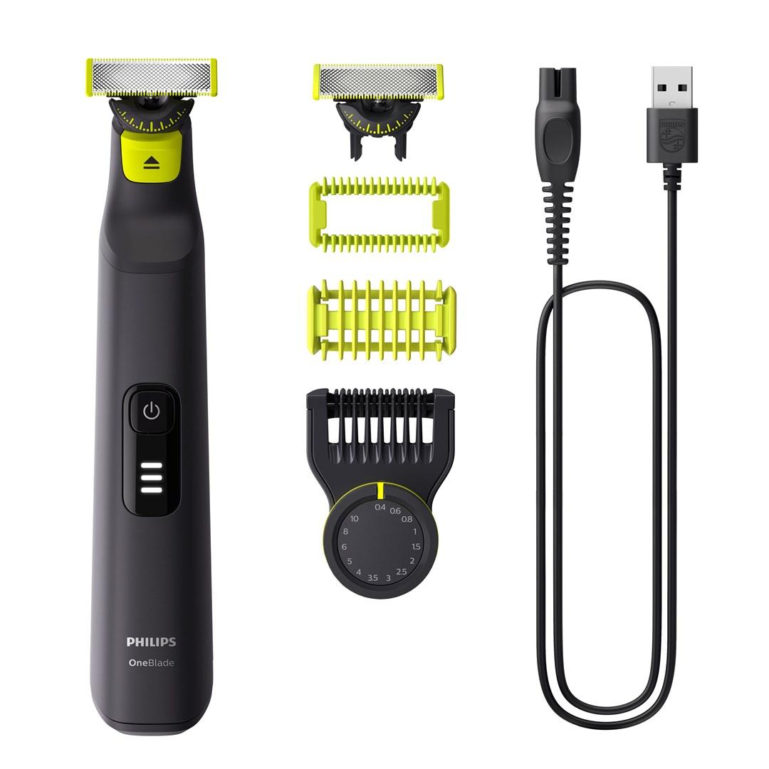 Barbertrimmer Philips OneBlade Pro 360 QP6542/15 til ansigt og krop