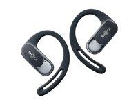 SHOKZ OpenFit Air Headset Trådløs Ørekrog Opkald/Musik/Sport/Hverdag Bluetooth Sort