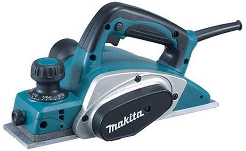Elhøvl Makita KP0800 - 620 W, 17.000 o/min, sort/blå/sølv