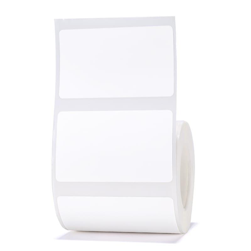 Etiketter til labelprinter NiiMbot 50 × 30 mm, hvid - 1 rulle (2.300 stk.) billede