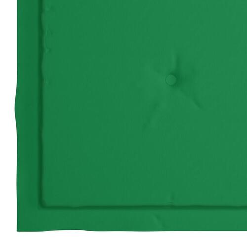Foldbare udendørsstole 2 stk. med hynder massivt akacietræ