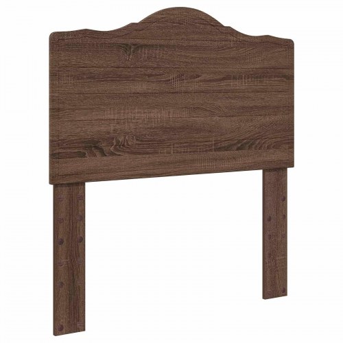 Sengestel med opbevaring brun eg 70 x 190 cm