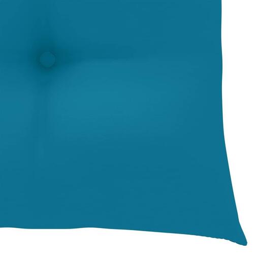 Foldbare havestole 2 stk. med hynder massivt akacietræ