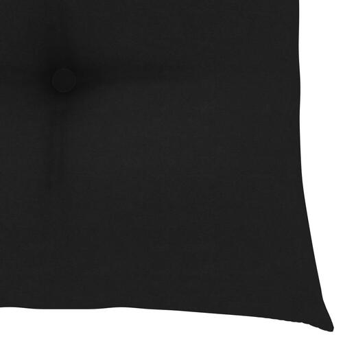 Foldbare havestole 2 stk. med hynder massivt akacietræ