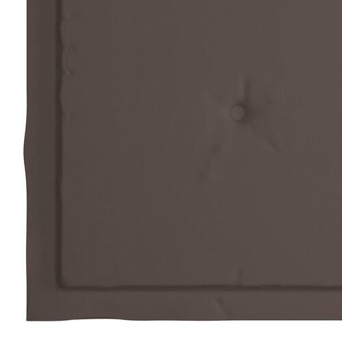 Foldbare havestole 4 stk. med hynder massivt akacietræ