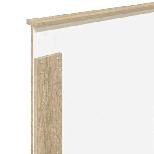 Sengestel med skuffe - sonoma eg 100 x 200 cm
