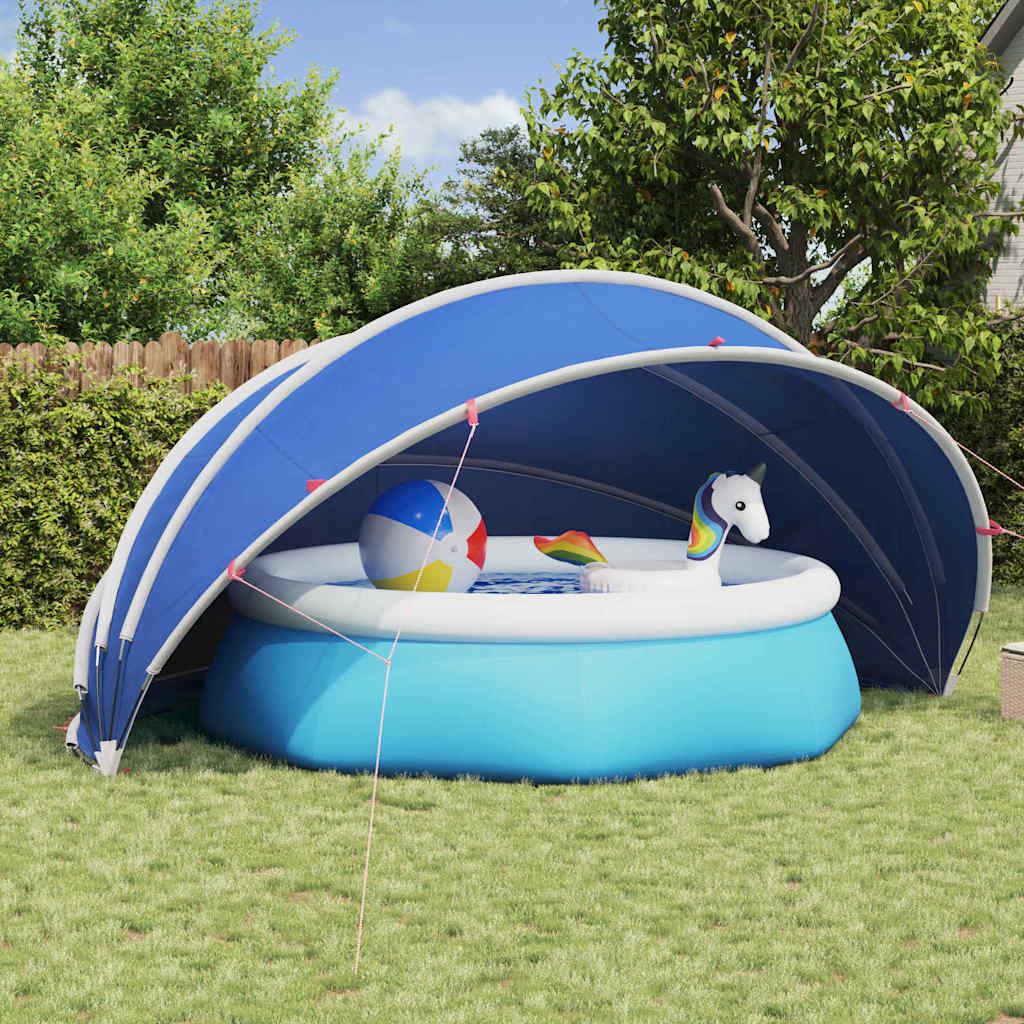 Pool Dome Blå 500 x 500 x 236 cm billede