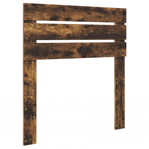 Sengestel med skuffe 90 x 190 cm - røget eg