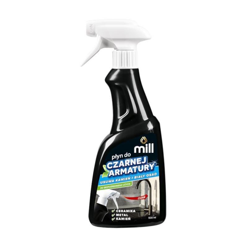 Rengøringsspray til sort armatur - Mill Clean, 500 ml billede