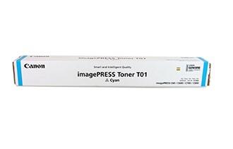 Toner til printer Canon T01C – Cyan (Original) billede
