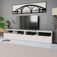 Tv-borde 2 stk. 95x35x36 cm konstrueret træ