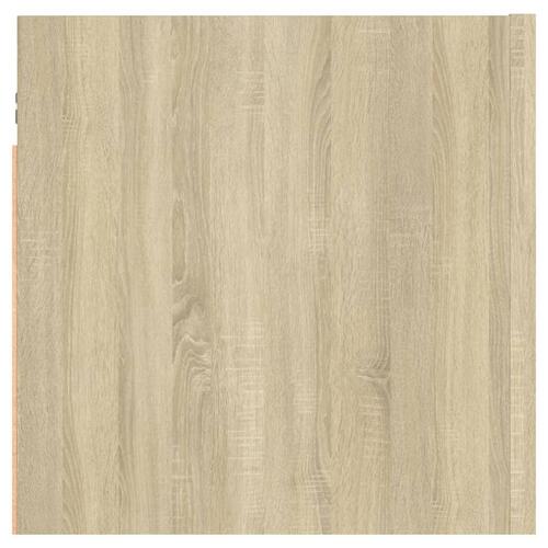 Sengeskab 30,5x30x30 cm spånplade sonoma-eg