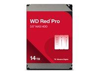 Harddisk til NAS Western Digital WD Red Pro 14 TB 3,5" SATA 7200 rpm billede
