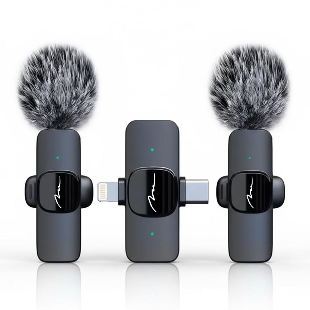 Lavaliermikrofonsæt Media-Tech Micro-Mic Duo MT416 - sort