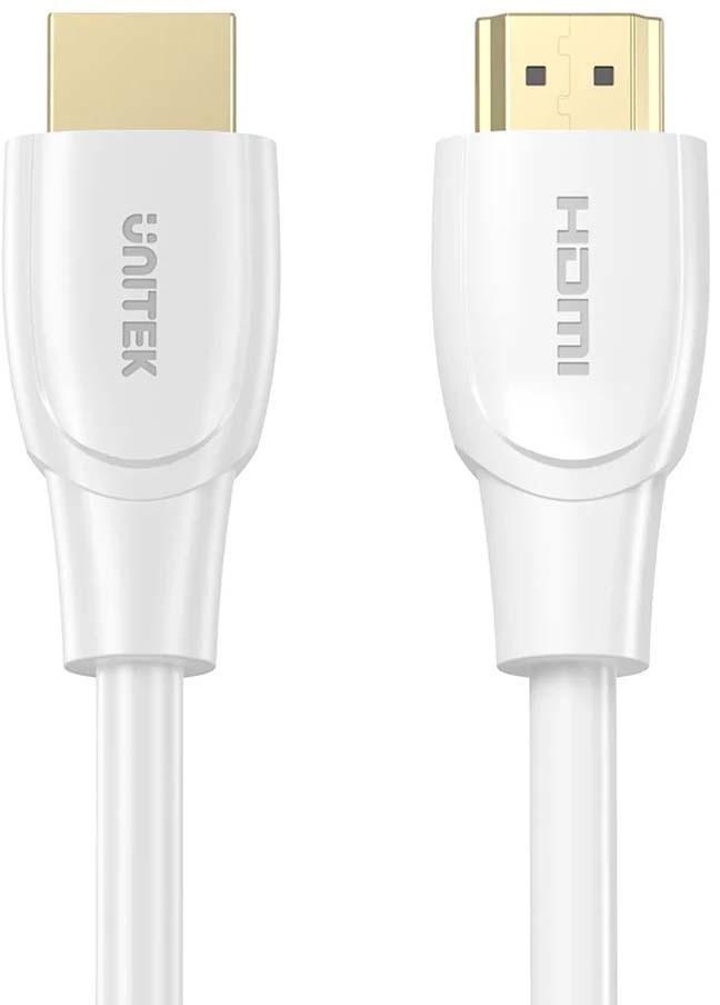 HDMI-kabel UNITEK 1.4 – 4K – hvid – 20 m billede