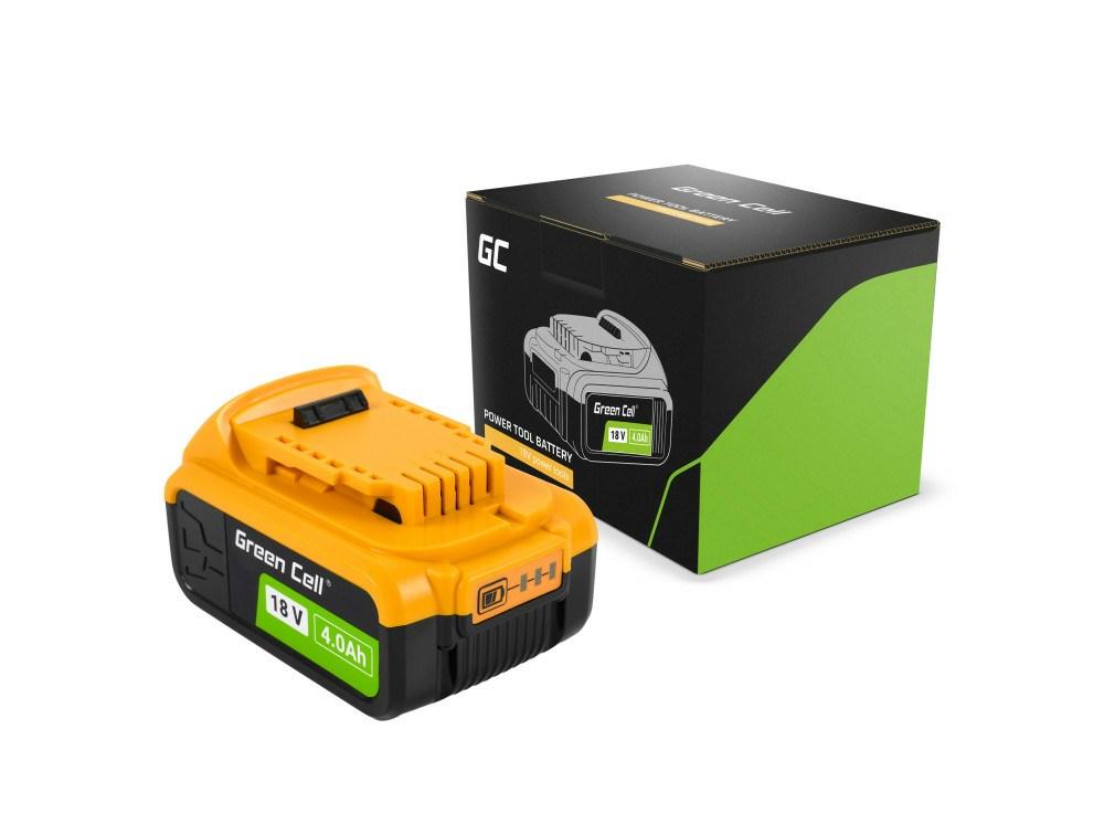 Batteri til elværktøj 18 V 4,0 Ah – Green Cell (kompatibel med DeWALT) billede