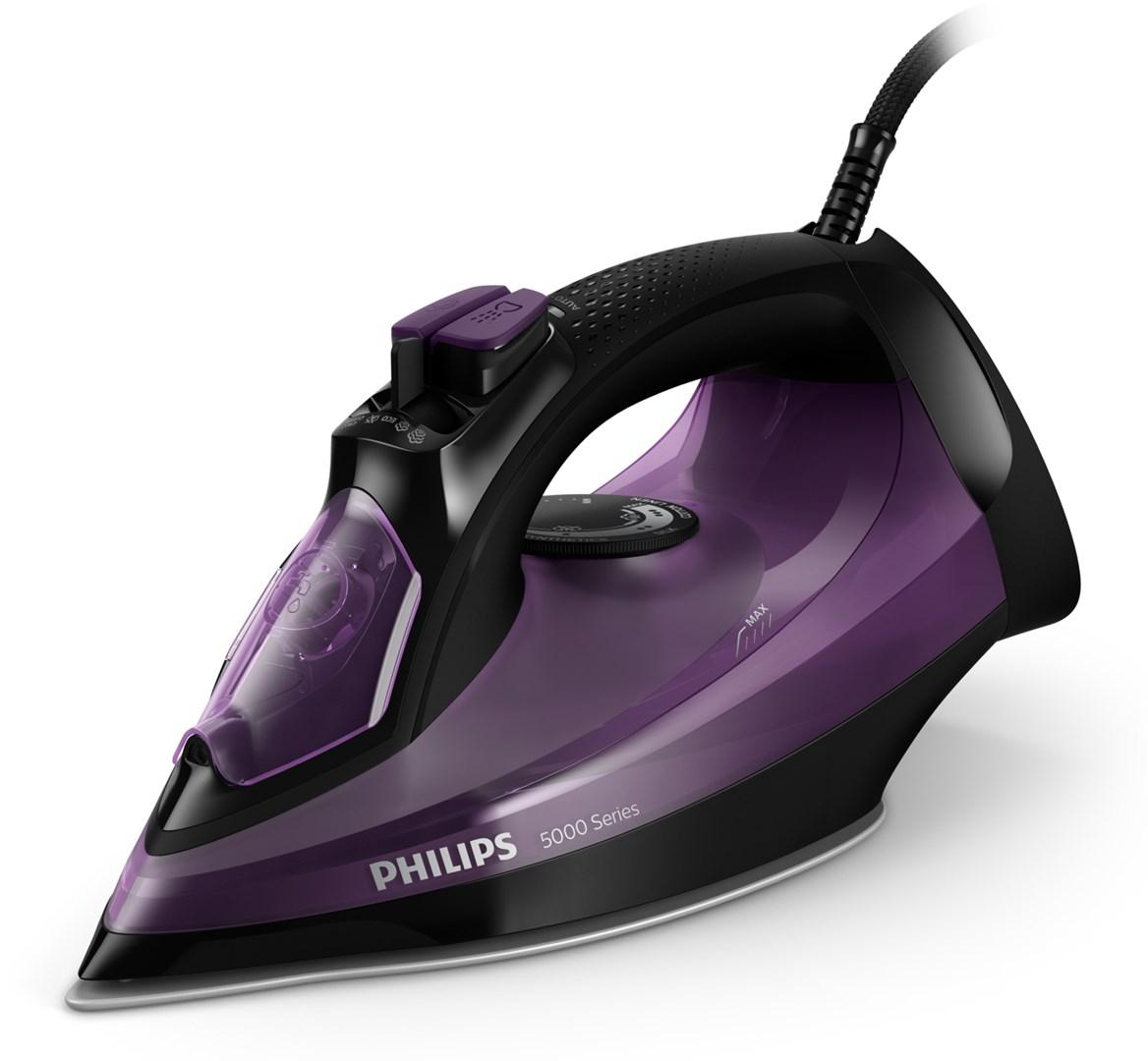 Dampsstrygejern Philips DST5030/80 - 2.400 W, 320 ml, mørkelilla