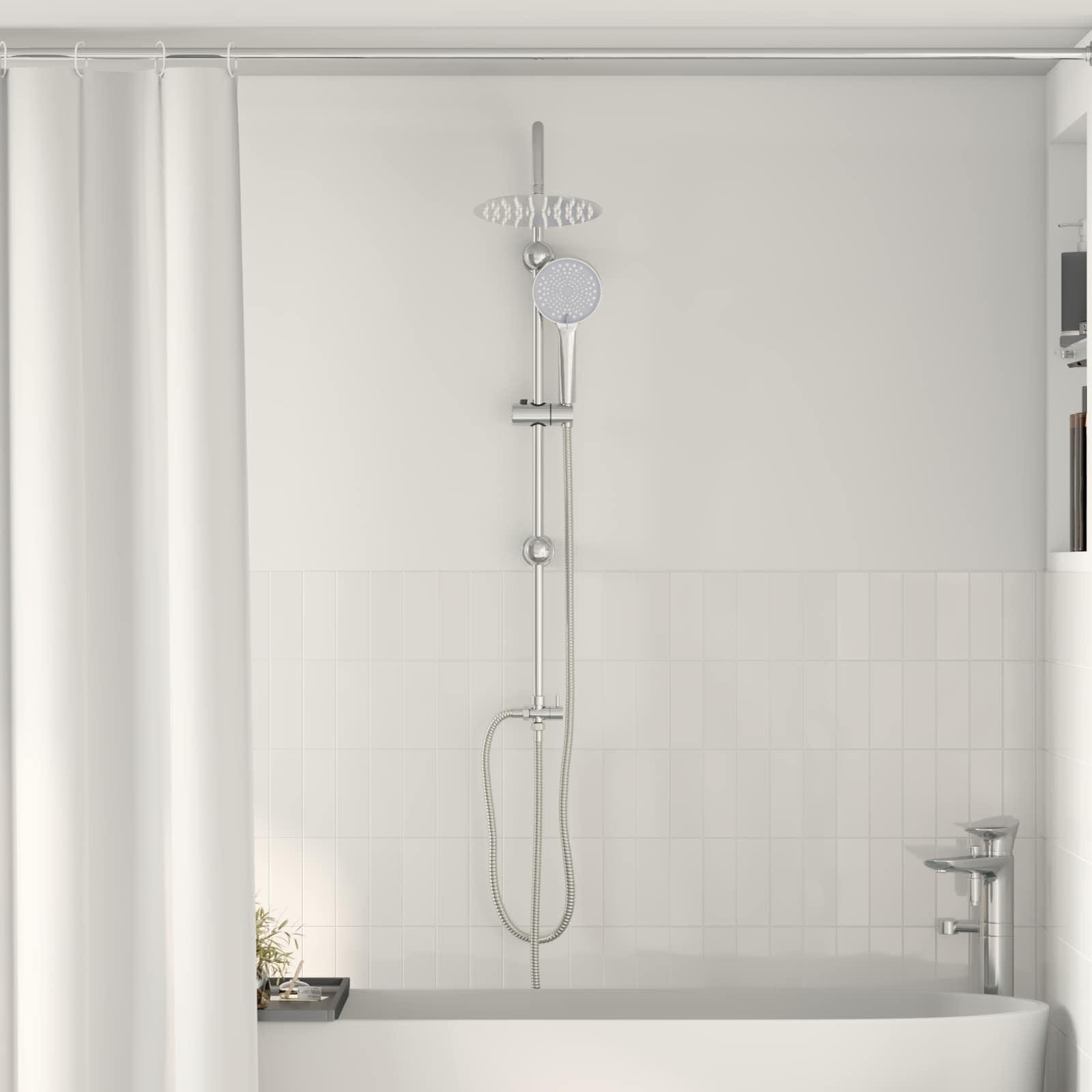 Brusesystem Sølv 45 x 20 x 96 cm Messing, Sus201 og ABS billede