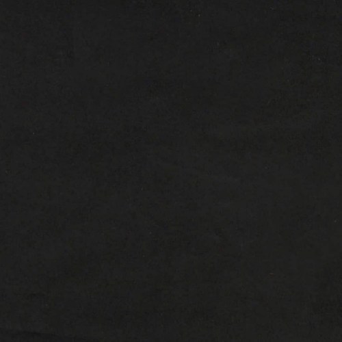 Kontinentalseng med madras - sort stof, 160 × 210 cm