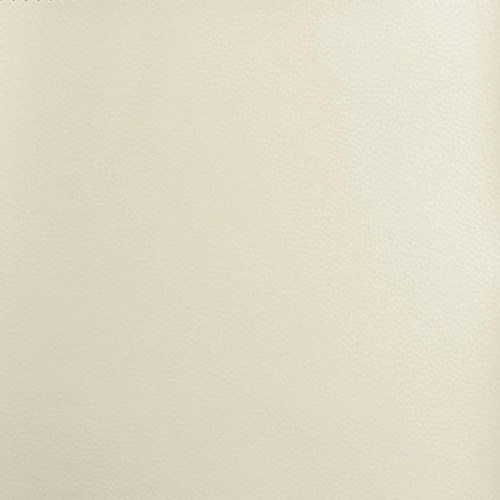Loungestol i kunstlæder - cremefarvet, 54×75×76 cm