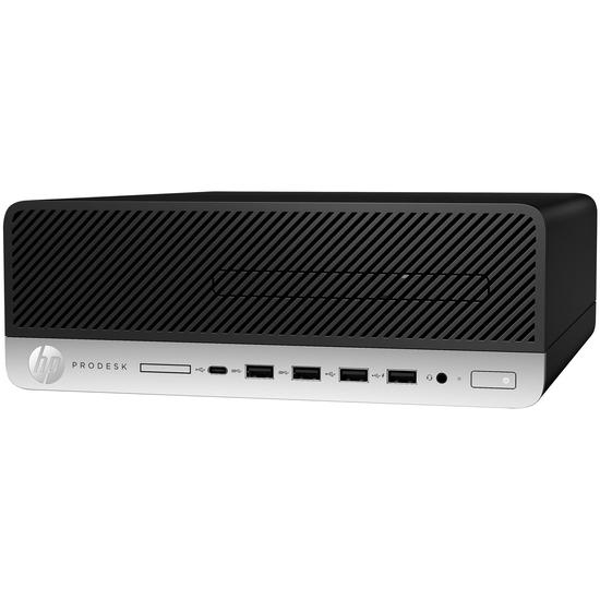 Stationær pc HP ProDesk 600 G4 SFF – Core i5-8500, 8 GB RAM, 256 GB SSD, Windows 11 Pro (RENOVERET) billede
