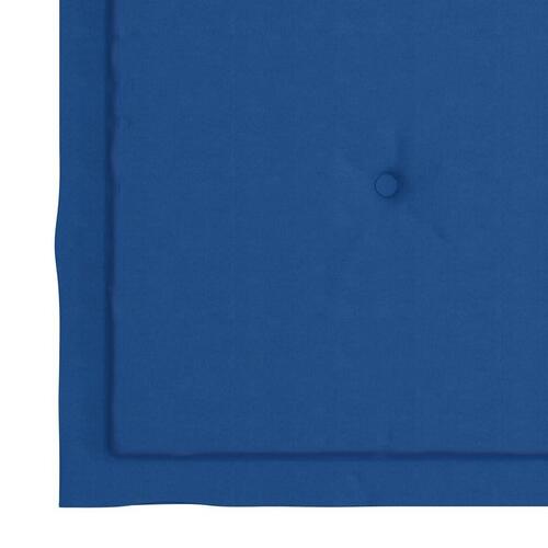 Foldbare udendørsstole 6 stk. med hynder massivt akacietræ