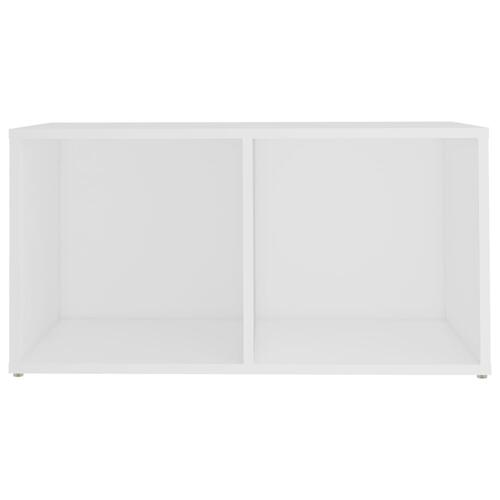 Tv-skabe 2 stk. 72x35x36,5 cm konstrueret træ hvid