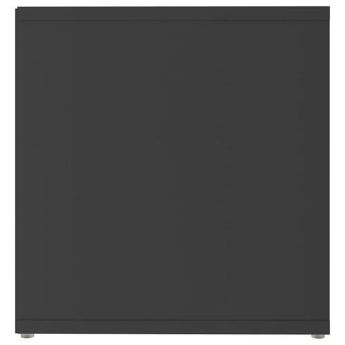 Tv-skabe 2 stk. 72x35x36,5 cm konstrueret træ grå