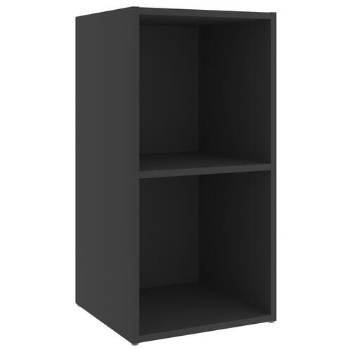 Tv-skabe 2 stk. 72x35x36,5 cm konstrueret træ grå
