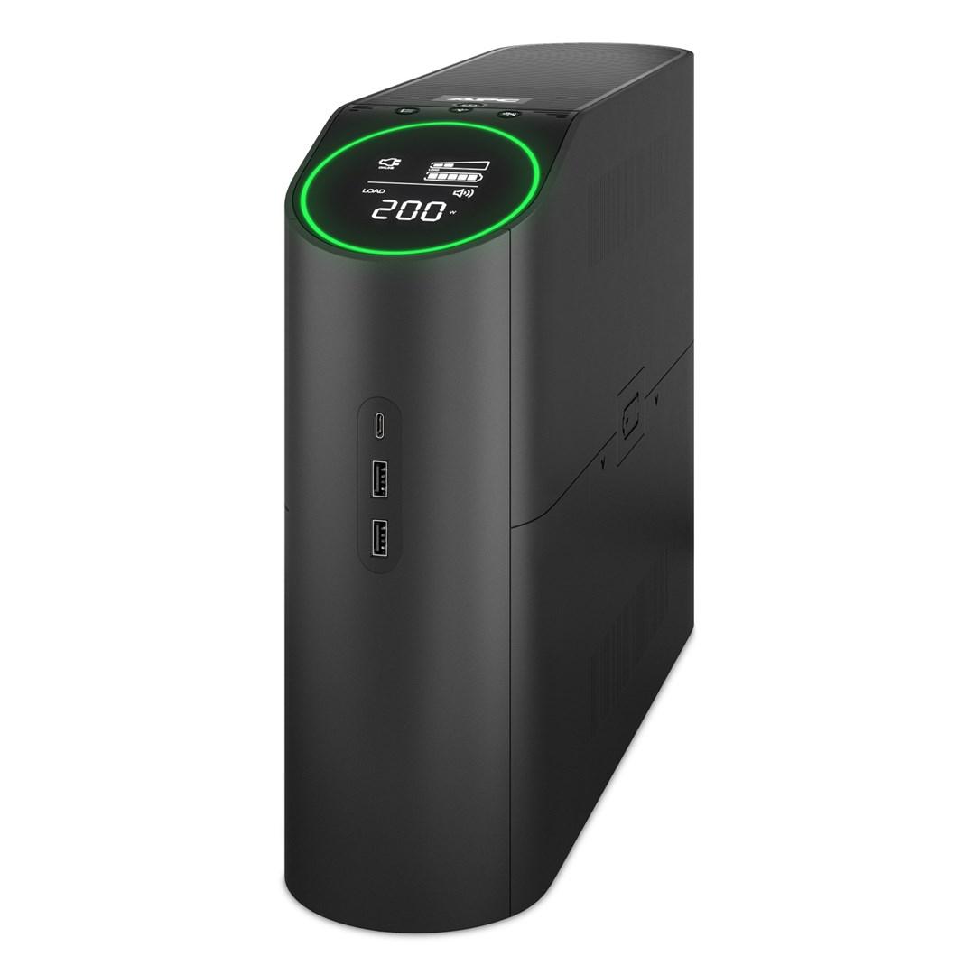 UPS strømforsyning APC Back-UPS Pro BGM2200B-GR - 2200 VA / 1320 W, Schuko & C13, USB
