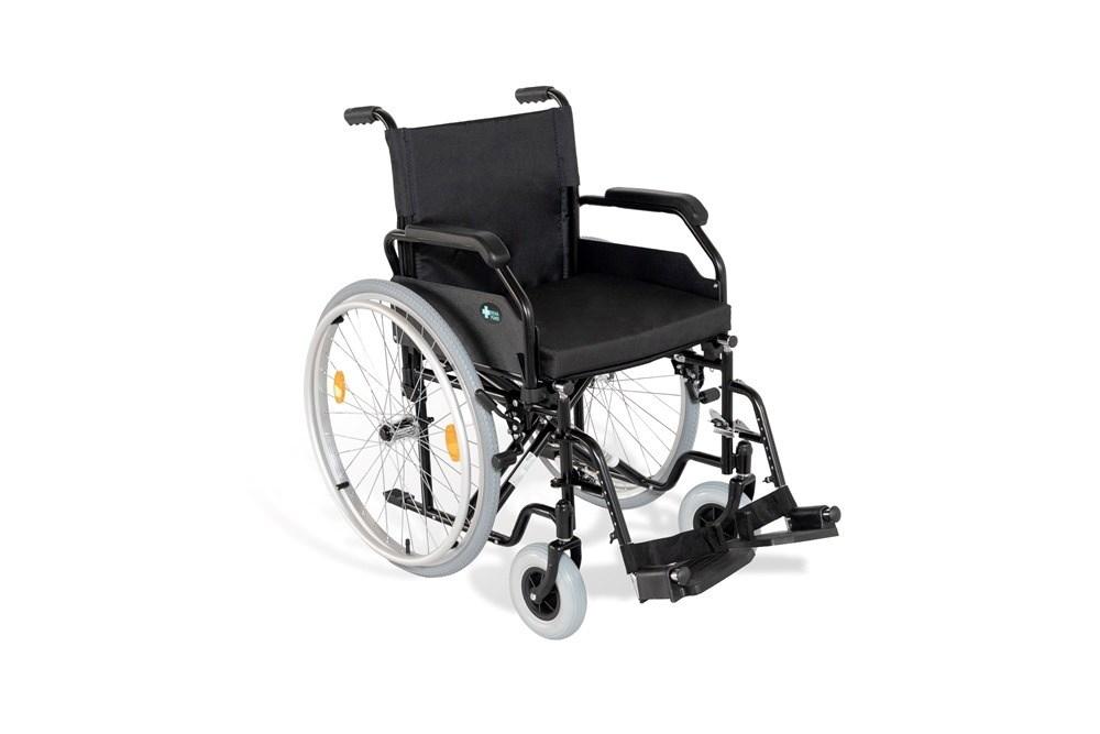 Kørestol REHA FUND RF-1 Cruiser - sort, sædebredde 48 cm billede