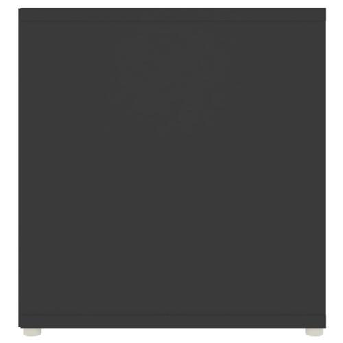 Tv-skabe 2 stk. 107x35x37 cm konstrueret træ grå