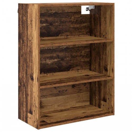Highboard i gammelt træ med 3 skuffer