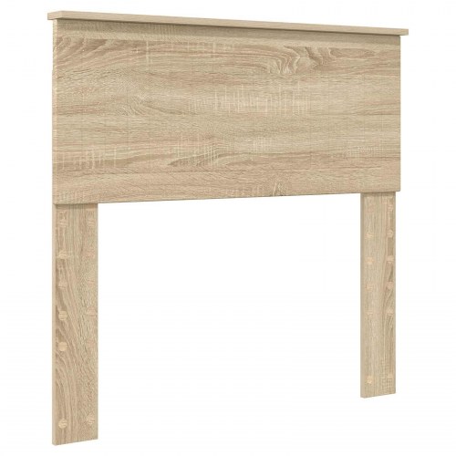Sengestel med hovedgavl Sonoma-eg 90 x 190 cm