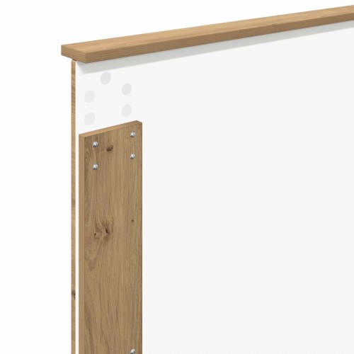 Sengestel med hovedgavl Artisan-eg 100 x 200 cm
