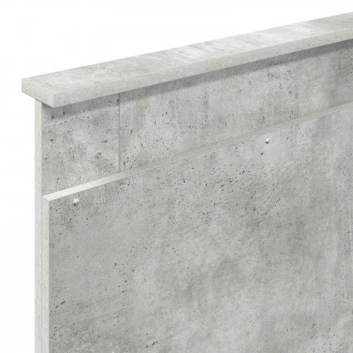Sengestel betongrå 90 x 200 cm i konstrueret træ