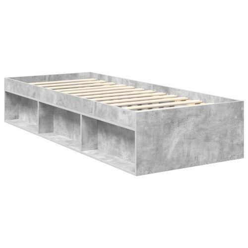 Sengestel i beton grå 75 x 190 cm